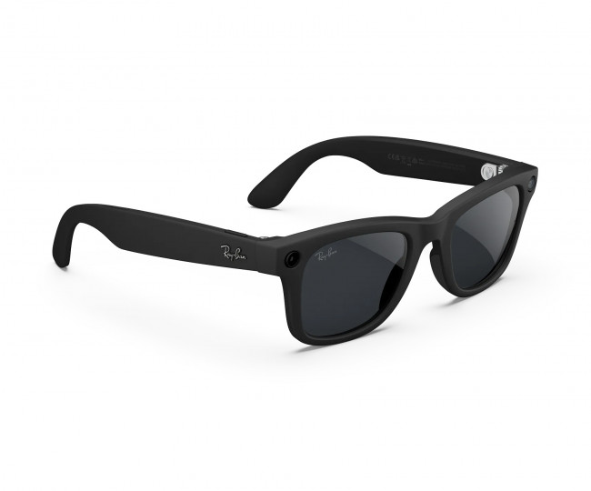 Смарт-очки Ray-Ban Meta Wayfarer (Gen 2) Matte Black, Lens color : Clear to Grey